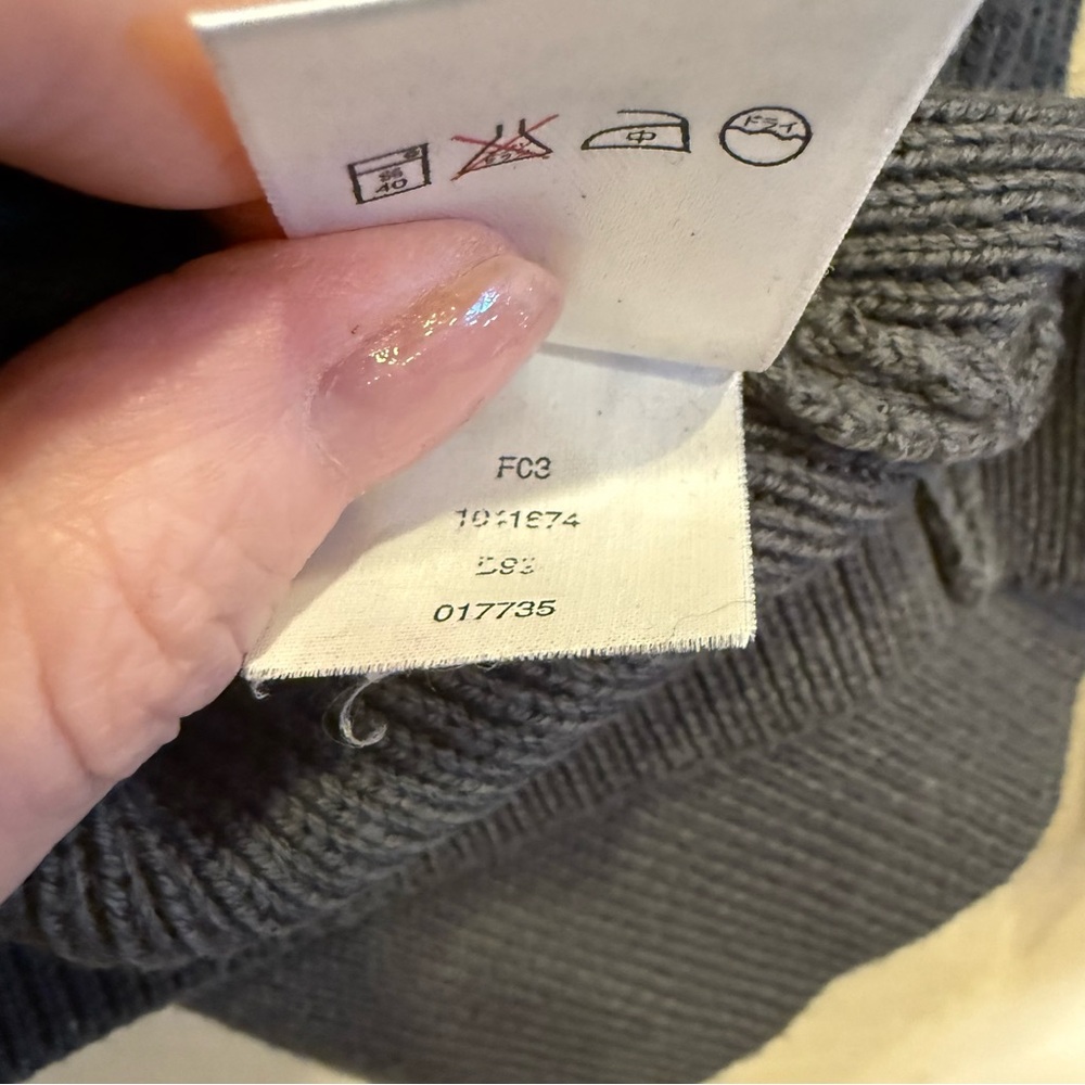 The North Face Women’s A5 Series Gray Fair Isles Style Sweater Sz M - Picture 8 of 11